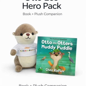Otto Eco Hero Pack with Otto the Otter book and plush companion